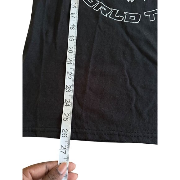 Journey Freedom World Tour 2023 T-Shirt S/P Black 100% Cotton - Picture 4 of 10